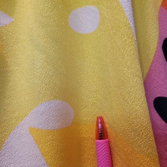 Karlie Tropical Colorful Palm Print Oversized Tunic Top SZ S - Picture 8 of 10